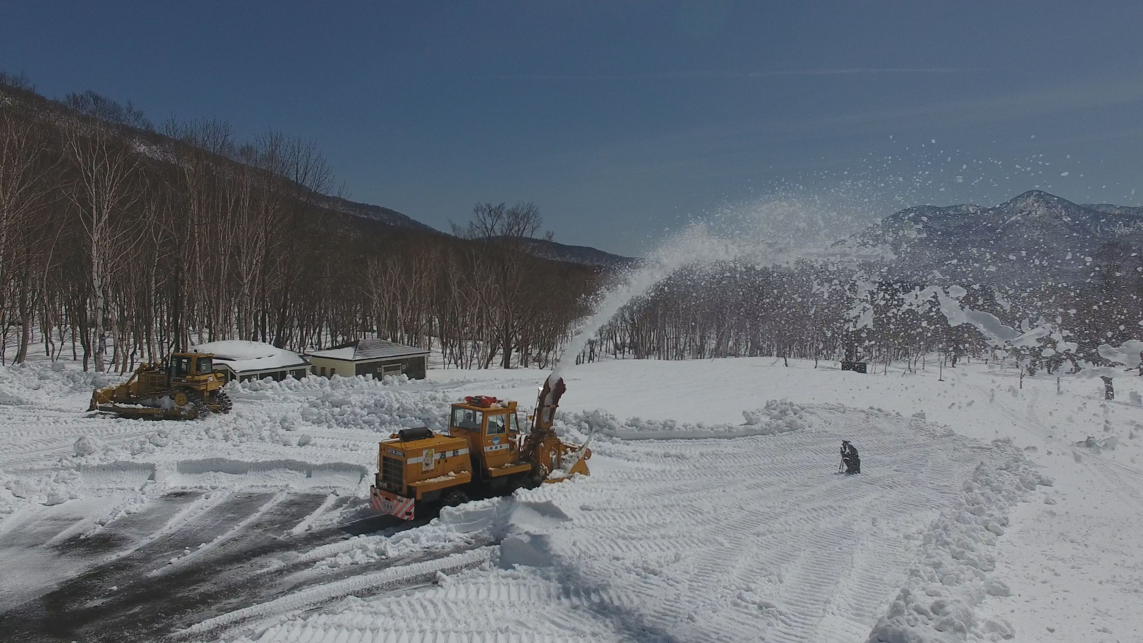 笹ヶ峰除雪2