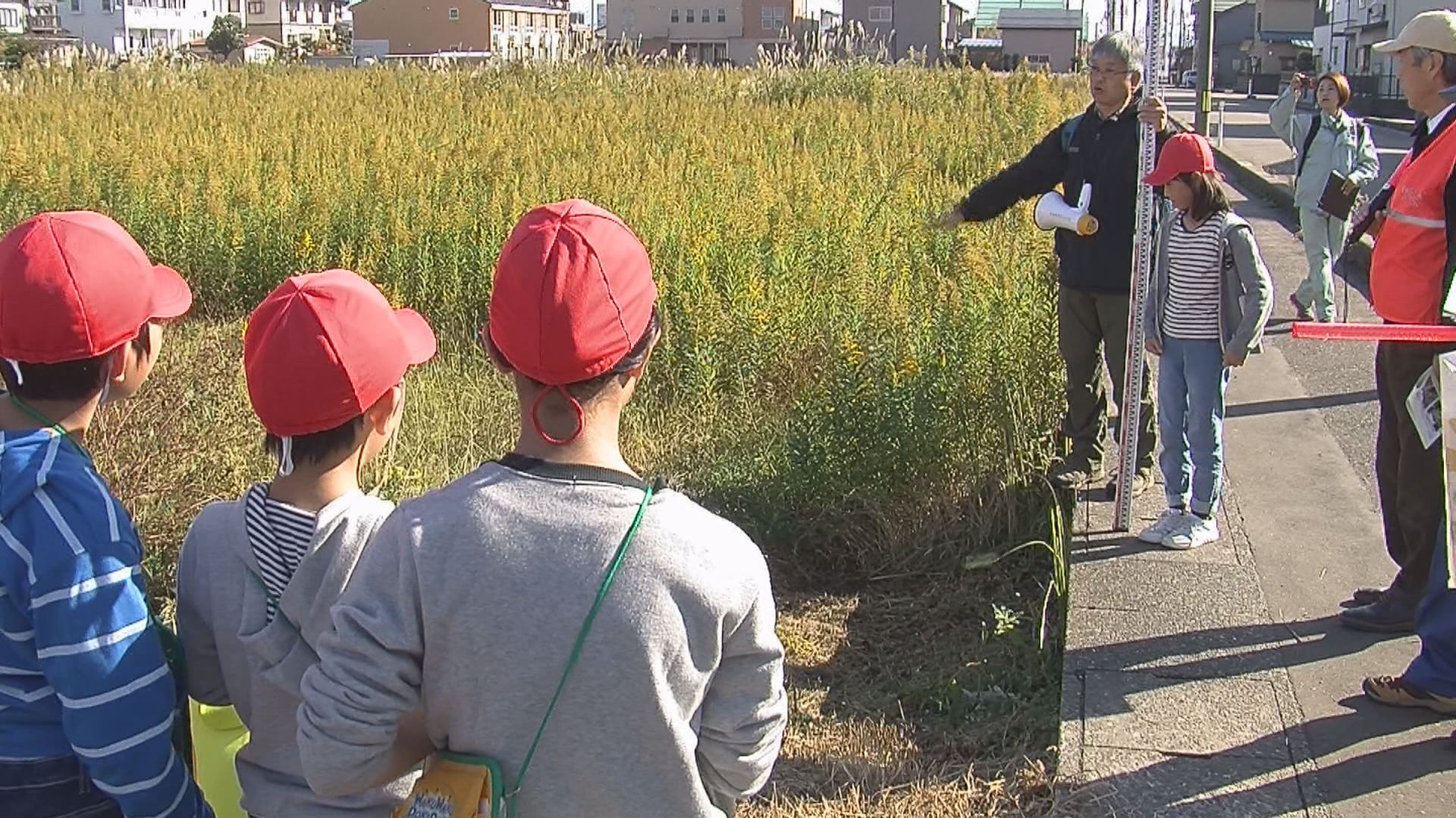 181108_春日新田小４年川の防災現地学習4