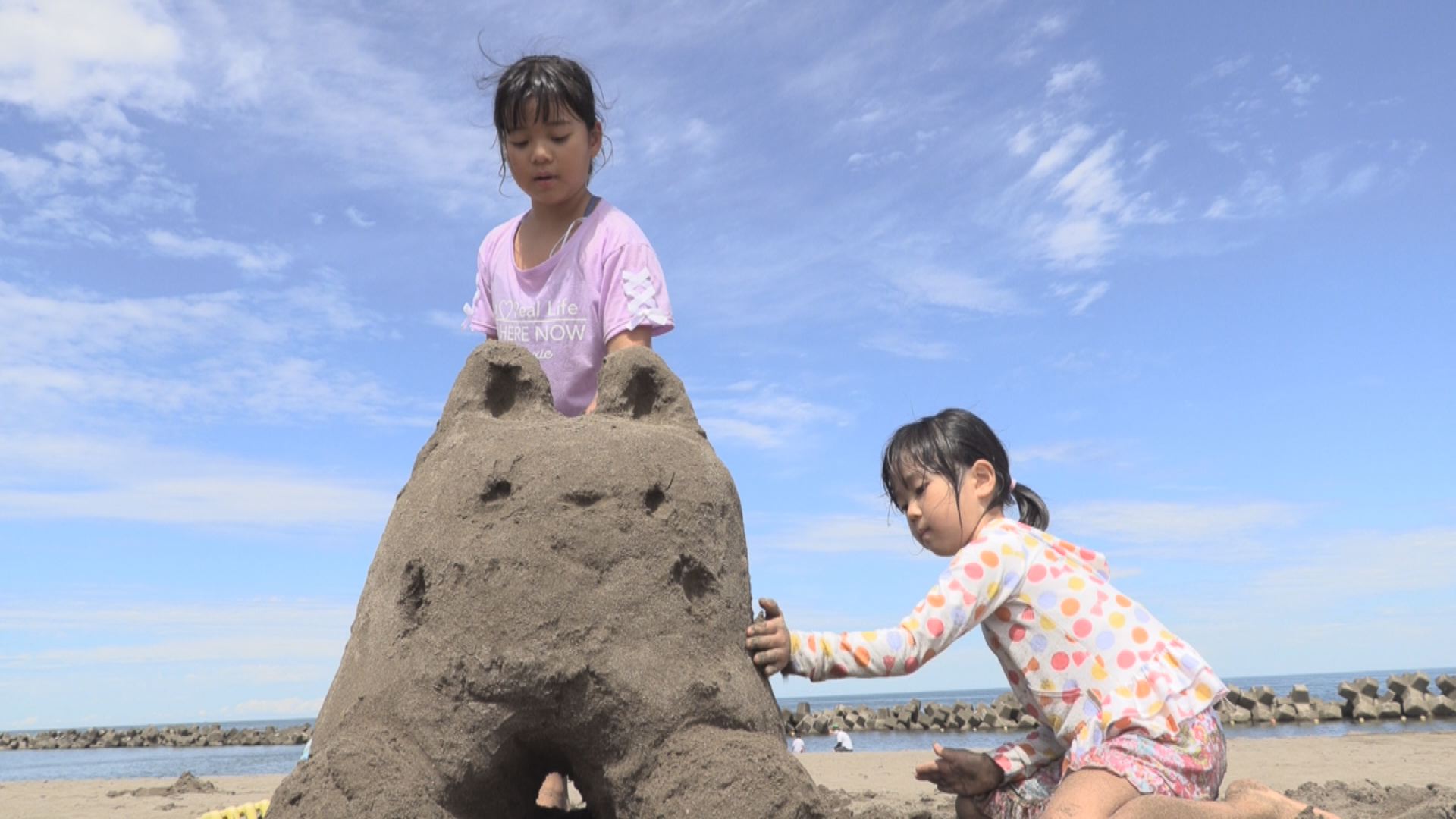 あの新潟名物も再現 子どもたちが砂像づくりに挑戦 ニュース 上越妙高タウン情報