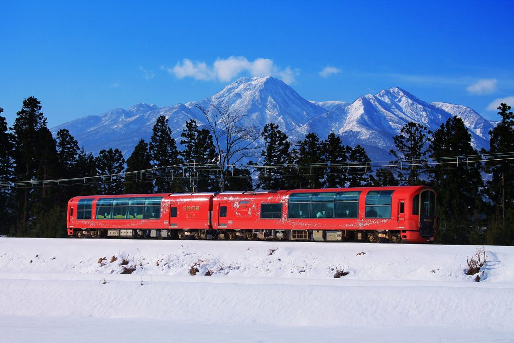 冬の雪月花です