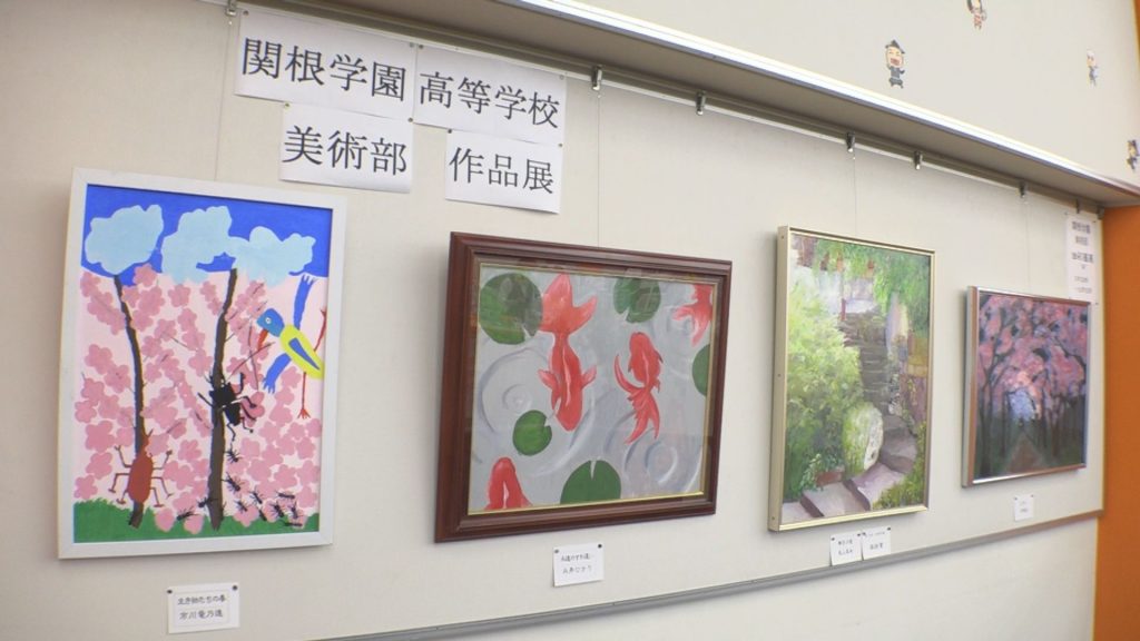 231206_関根学園高校 美術部の作品展