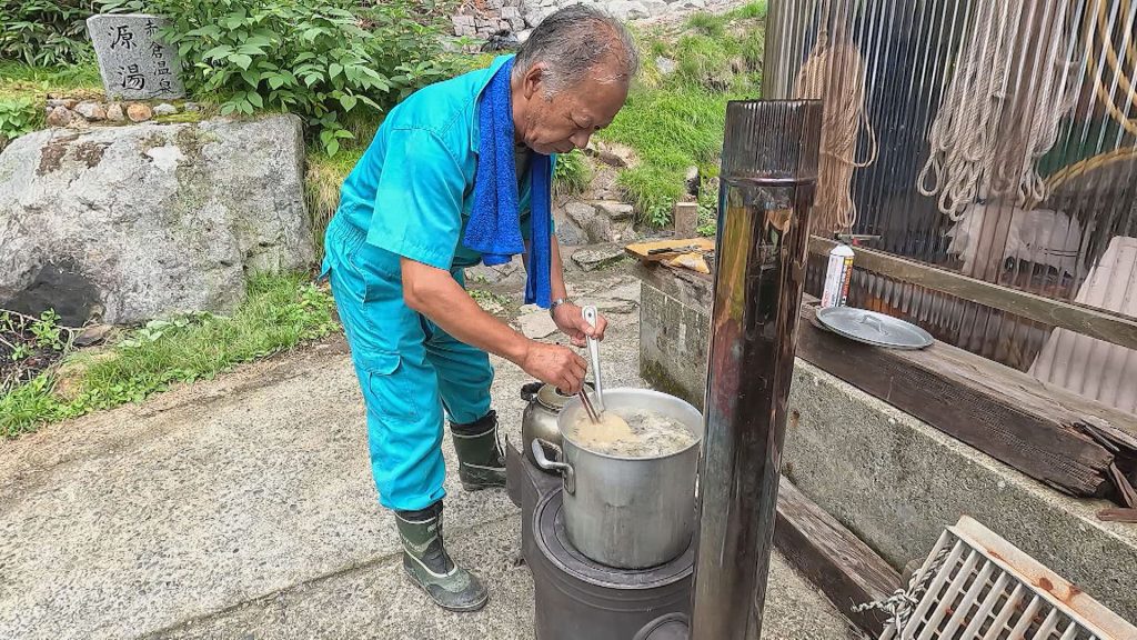 組合長（昼ご飯作り）