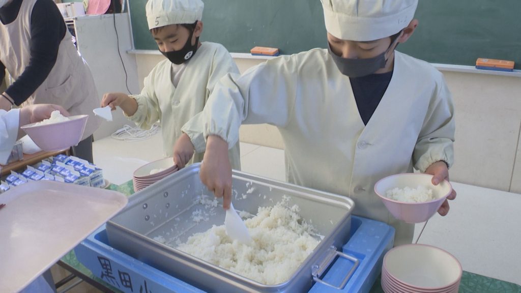 241202_学校給食　ご飯提供再開